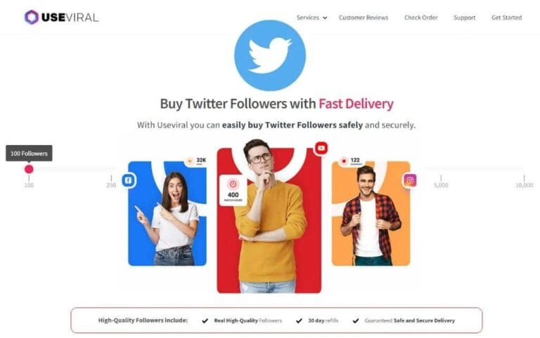5 Best sites to Buy Twitter Followers X (Real, Cheap)