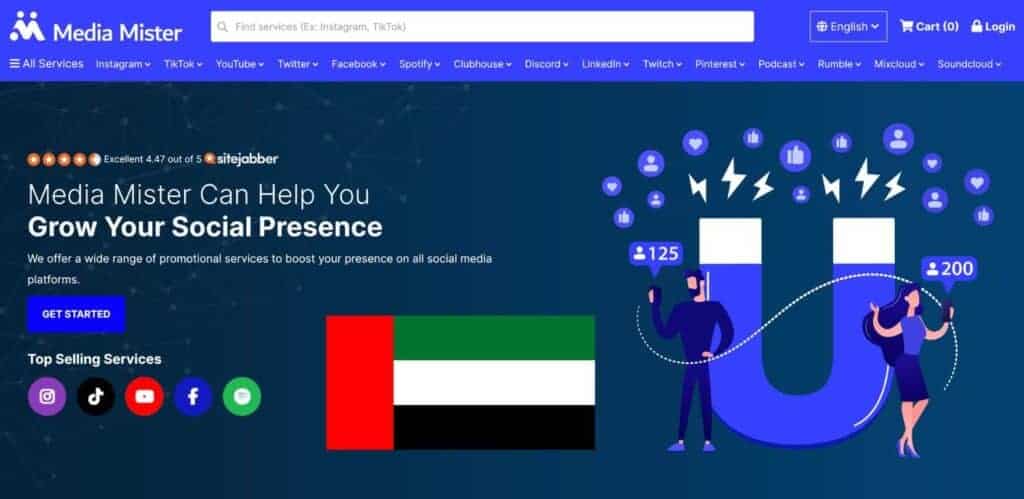 Buy Instagram followers UAE from MediaMister.com