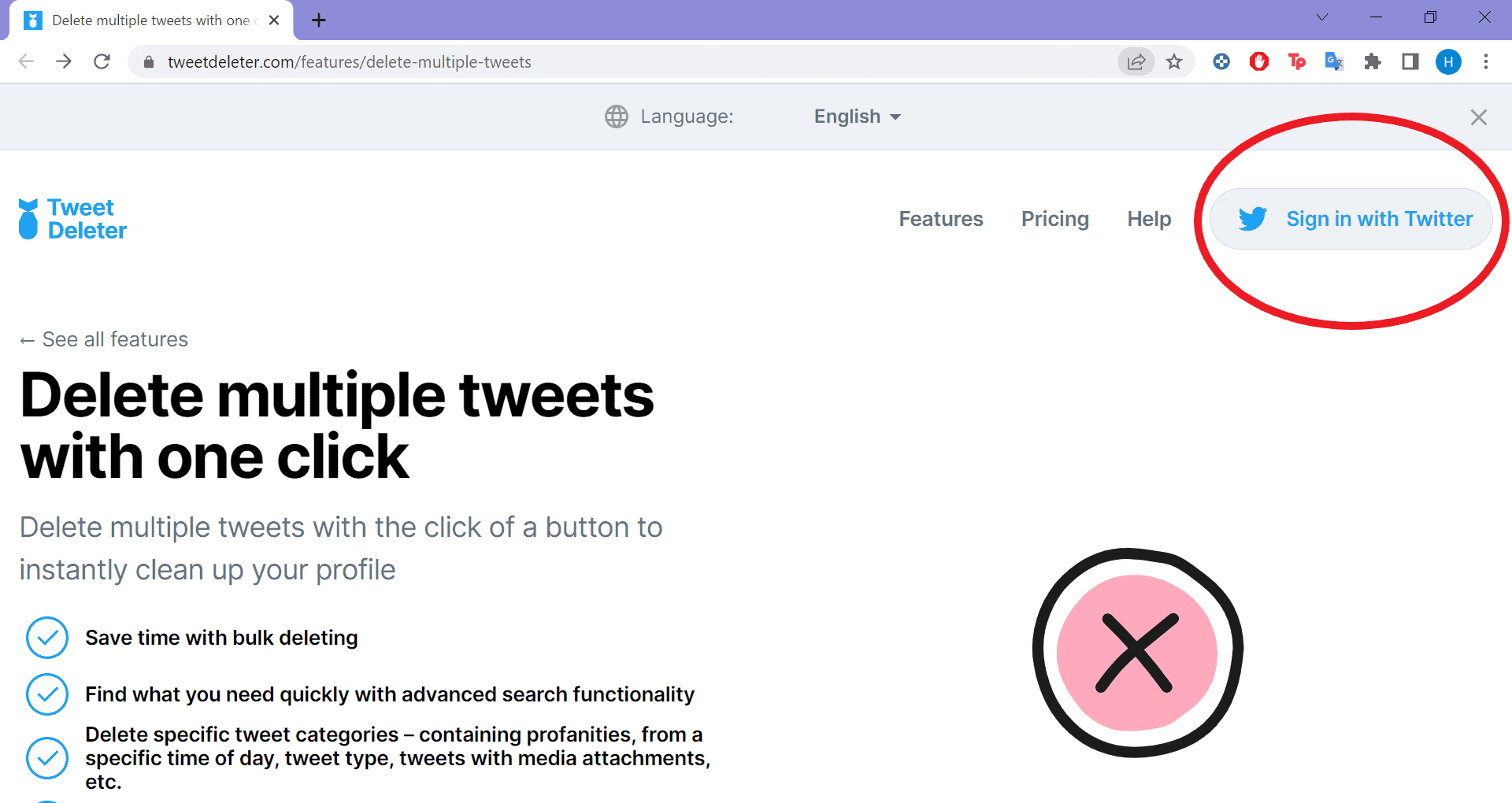 How to Unlike All Tweets