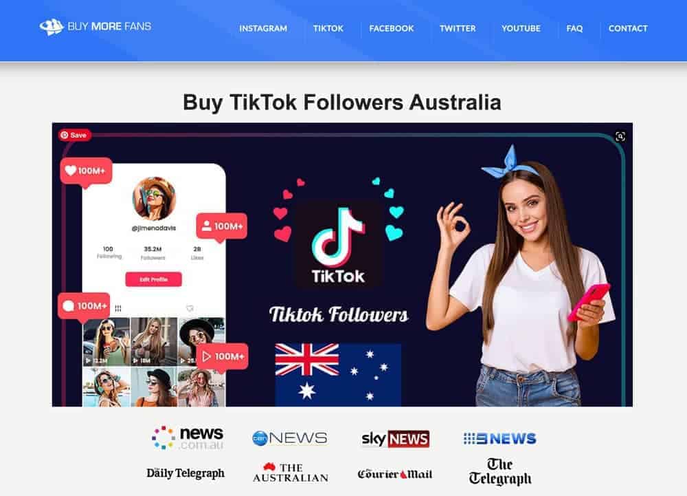 Buy TikTok Followers Australia