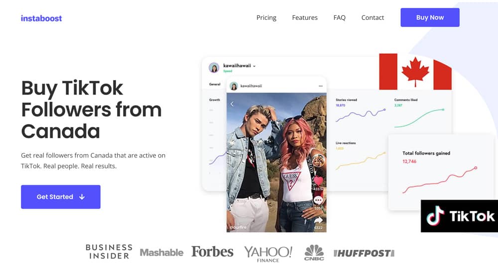 screenshot instaboost TIKTOK CANADA WEB compressor