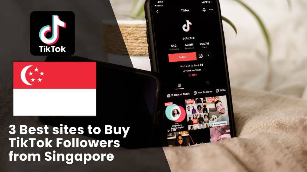 3 Best sites to Buy TikTok Followers Singapore (Real & Active)
