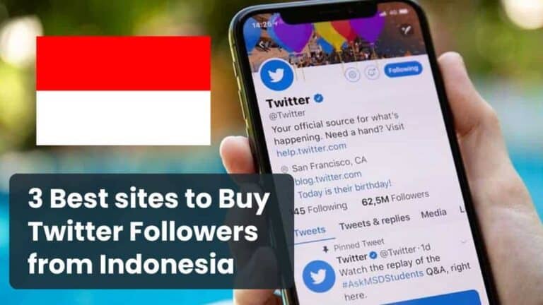 3 Best sites to Buy Twitter Followers Indonesia (Real & Active)