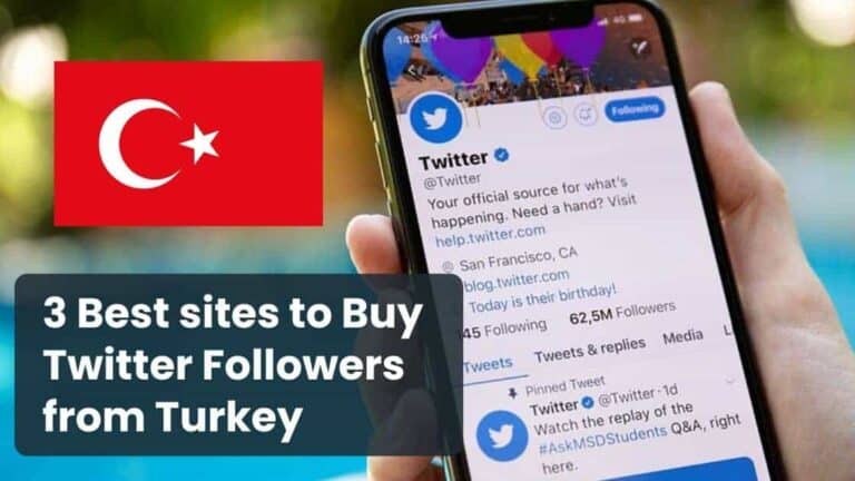 3 Best sites to Buy Twitter Followers Turkey (Real & Active)